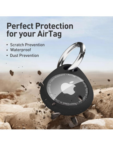 Soporte MOLOVA para AirTag - Funda Protectora Impermeable