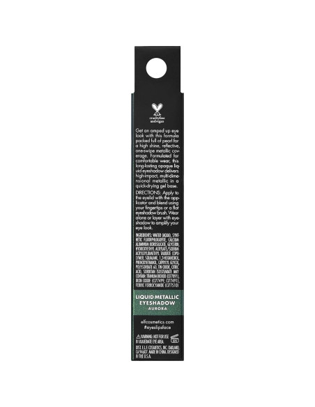 Sombra de Ojos Líquida Metálica e.l.f. Aurora 2.96 ml Sombra de Ojos Líquida Metálica e.l.f. Aurora 2.96 ml