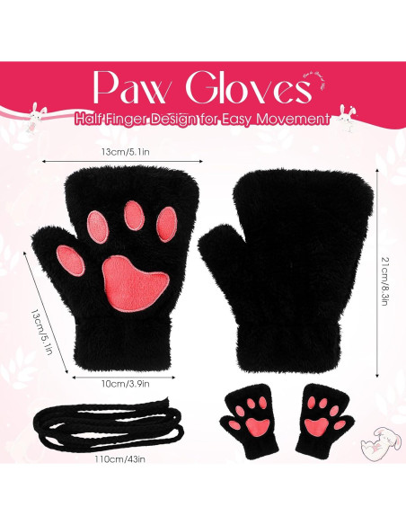 Conjunto Disfraz Conejo de Pascua Mujer - Orejas, Pajarita, Guantes Conjunto Disfraz Conejo de Pascua Mujer - Orejas, Pajarita, Guantes