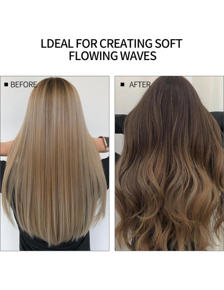 Plancha de Cabello Profesional K&K 1.5" Infrarrojos Cerámica Plancha de Cabello Profesional K&K 1.5" Infrarrojos Cerámica