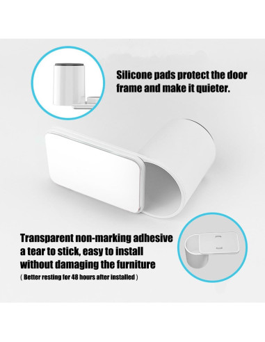 Guardián de Puerta Antipinchazo Kytasryl 3 PCS Silicona