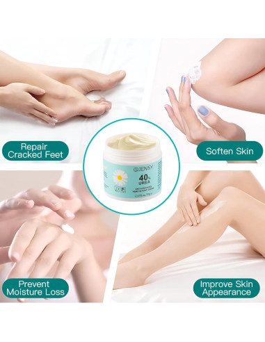 Crema para Manos y Pies Jensy 40% Urea 73.2 ml Hidratante