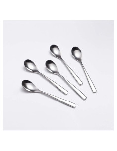 Cucharas Pequeñas de Acero Inoxidable SUS 304 - Set de 5 Piezas