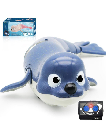 Juguete de piscina control remoto CX Sello Azul 27.9x14cm Juguete de piscina control remoto CX Sello Azul 27.9x14cm