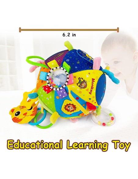 Bola Sensorial 8 en 1 Teytoy para Bebés 3 a 12 Meses Bola Sensorial 8 en 1 Teytoy para Bebés 3 a 12 Meses
