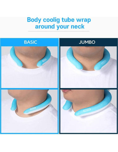 Enfriador de Cuello MPAC+ Negro - Bufanda Enfriadora Reutilizable