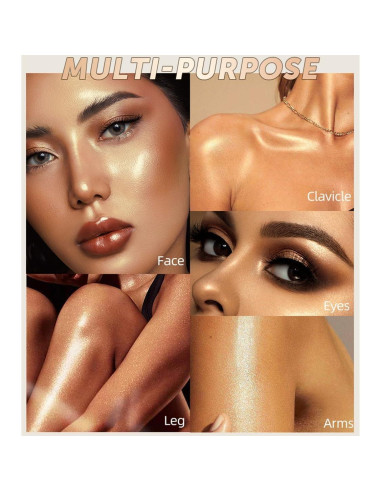 Set de Maquillaje URQT Contorno Líquido 3 Piezas 45.7 ml