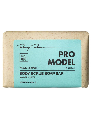 Jabón Exfoliante en Barra MARLOWE. 198 g Aroma Sándalo