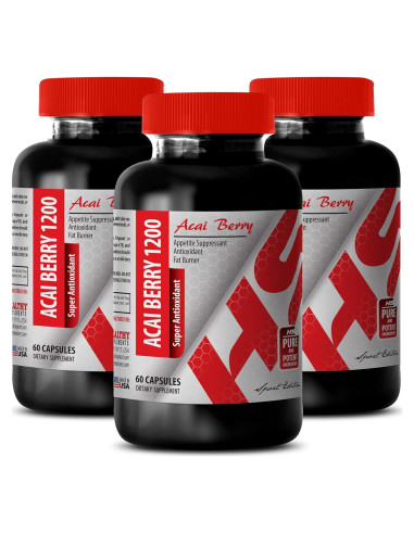 Complejo de Baya de Acai 3Bot - 226g - Suplemento Orgánico