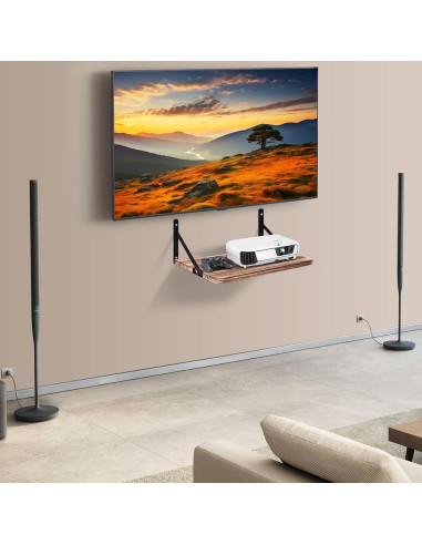 Estante Flotante para Proyector y Router BEARUT 41.1x27.9 cm