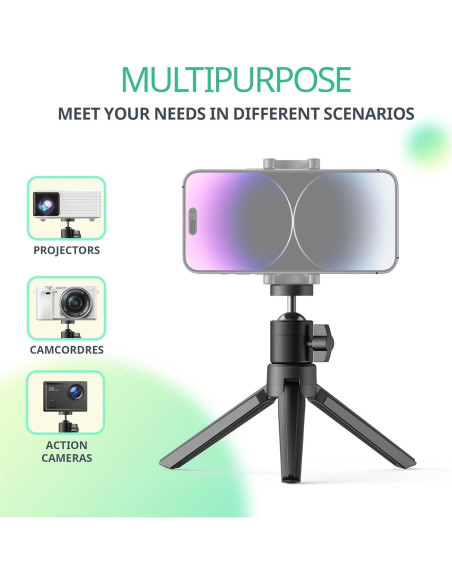 Trípode Mini Proyector YOTON YT10 - Soporte Rotativo 360 Trípode Mini Proyector YOTON YT10 - Soporte Rotativo 360