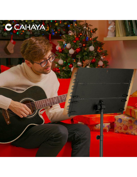 Soporte de Partituras Plegable CAHAYA CY0317 Altura Ajustable Soporte de Partituras Plegable CAHAYA CY0317 Altura Ajustable
