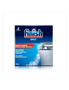Sal para Lavavajillas Finish 2 kg - Previene Manchas y Cal