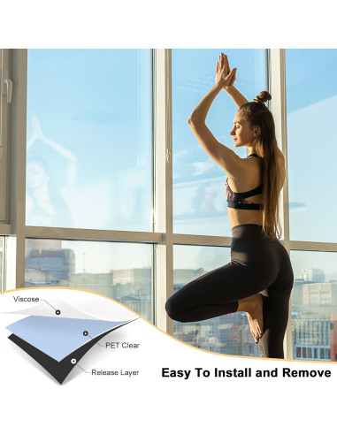 Película de Seguridad para Ventanas Shackcom 43.9cm x 3m Transparente