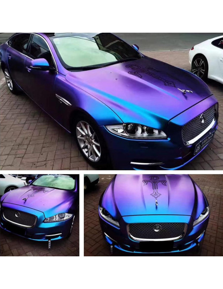 Vinilo Adhesivo Chameleon ASENDIWAY 1.52m Púrpura a Azul Vinilo Adhesivo Chameleon ASENDIWAY 1.52m Púrpura a Azul