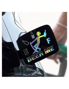 Calcomanías Holográficas HungMieh para Tanque de Gas - Pack de 3