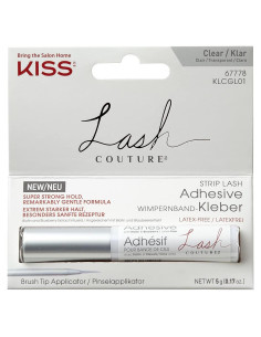 Adhesivo para Pestañas KISS Strip Claro con Biotina 4.8 g
