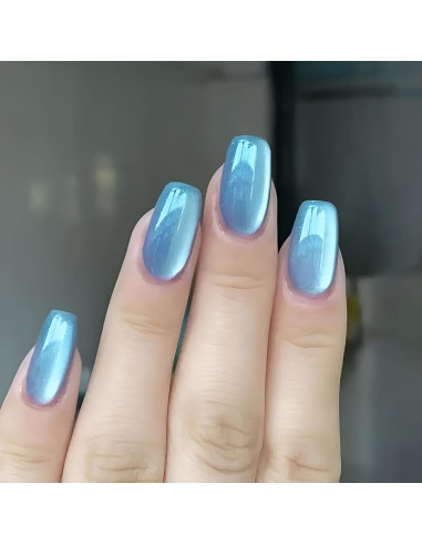 96 Uñas Postizas Cuadradas Ombre Brillantes Namrec