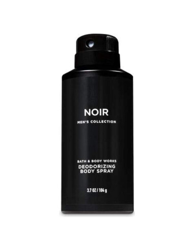 Desodorante Corporal Spray Noir Bath and Body Works 104.9g