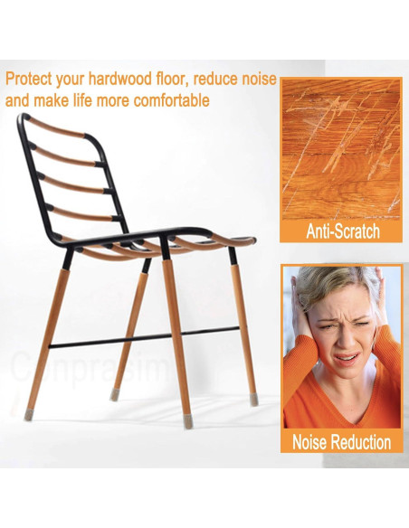 Protectores de Piso Silicona Extra Pequeños Conprasim 8 Piezas Protectores de Piso Silicona Extra Pequeños Conprasim 8 Piezas