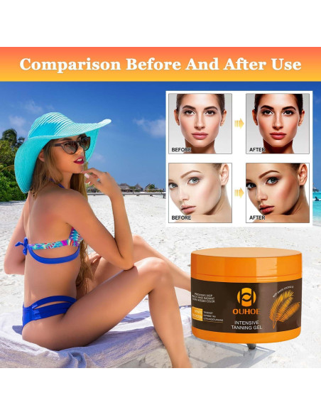 Gel Bronceador Luxe EELHOE 150g - Acelerador de Bronceado Gel Bronceador Luxe EELHOE 150g - Acelerador de Bronceado
