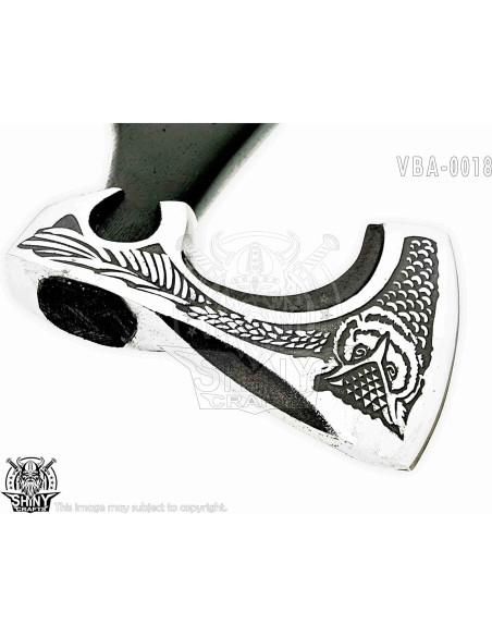 Hacha Vikinga Hecha a Mano SHINY CRAFTS 19" Acero Carbono Hacha Vikinga Hecha a Mano SHINY CRAFTS 19" Acero Carbono