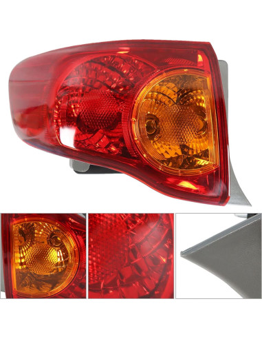 Luz Trasera de Freno Izquierda Toyota Corolla 2009-2010 Silscvtt