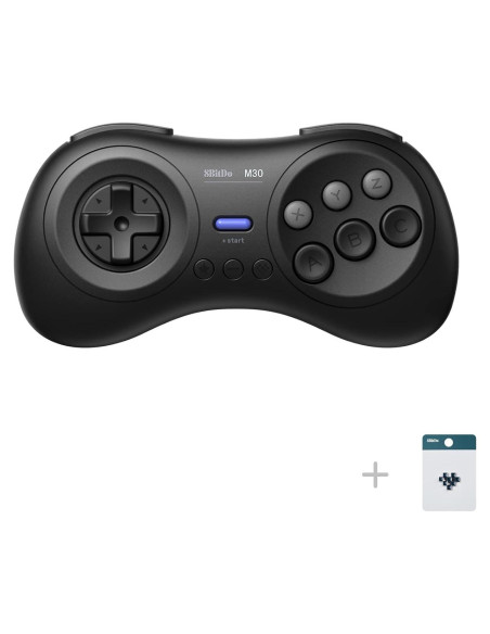 Controlador Inalámbrico Bluetooth 8Bitdo M30 Retro Sega Genesis Controlador Inalámbrico Bluetooth 8Bitdo M30 Retro Sega Genesis