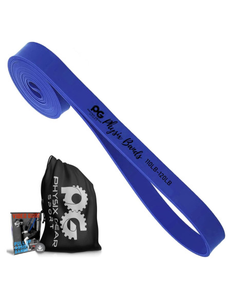 Conjunto de bandas de resistencia Physix Gear para dominadas Conjunto de bandas de resistencia Physix Gear para dominadas