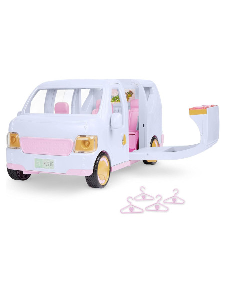 SUV de Lujo Lori Escapada Dulce para Muñecas 6" Rosa SUV de Lujo Lori Escapada Dulce para Muñecas 6" Rosa