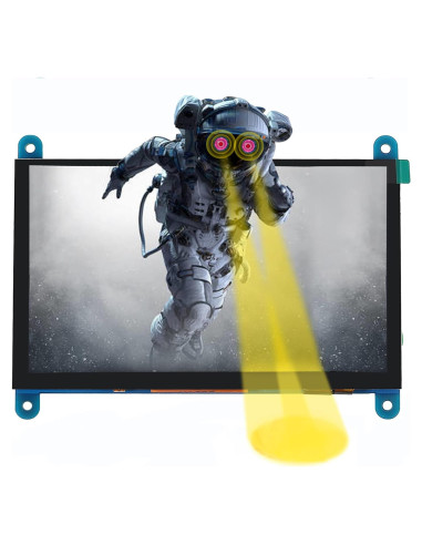 Pantalla Táctil DORHEA 5" 800x480 HDMI para Raspberry Pi