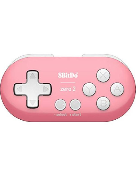 Controlador Mini Bluetooth 8Bitdo Zero 2 Rosa para Switch y PC Controlador Mini Bluetooth 8Bitdo Zero 2 Rosa para Switch y PC