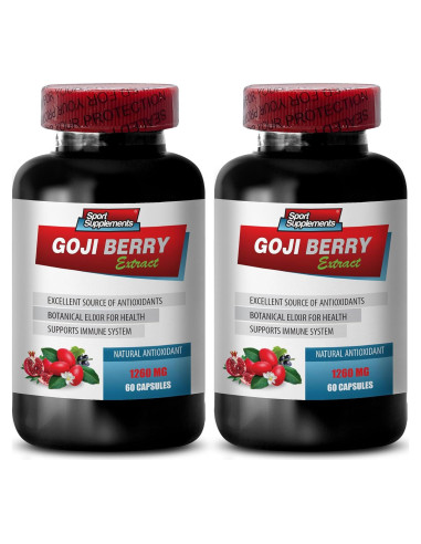 Suplemento Inmunológico Goji - Vitalidad Natural 120 Caps