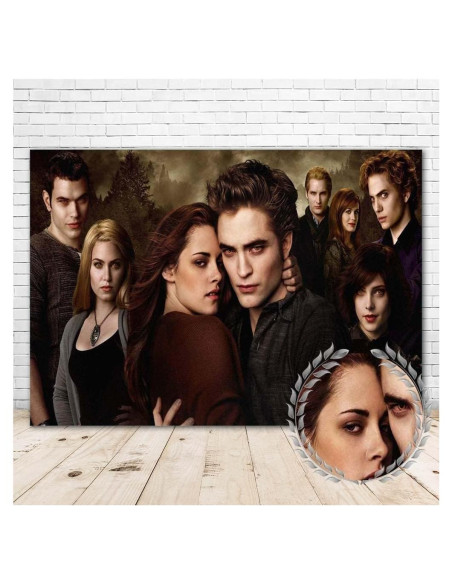 Fondo de Vinilo Saga Crepúsculo Edward 213x152 cm Decoración Fondo de Vinilo Saga Crepúsculo Edward 213x152 cm Decoración
