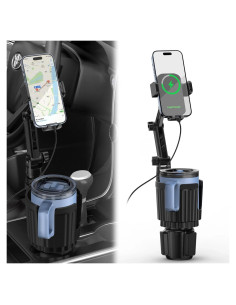Soporte para teléfono con cargador inalámbrico 15W SAGRUILA