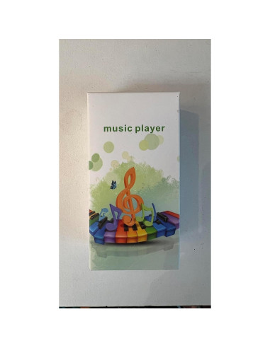Reproductor MP3 Hotechs 32GB con Radio FM y Grabadora de Voz