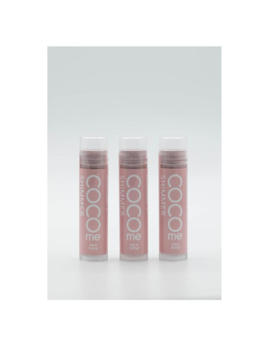 Bálsamo Labial Tinte CocoMe Brillo - 3 Tubos 100% Natural