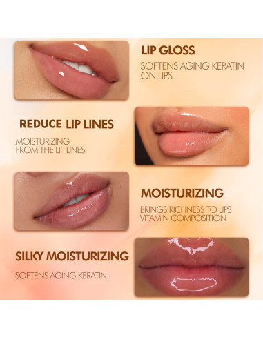 Set 8 Balsamos Labiales Hidratantes Evolvique - Frutas