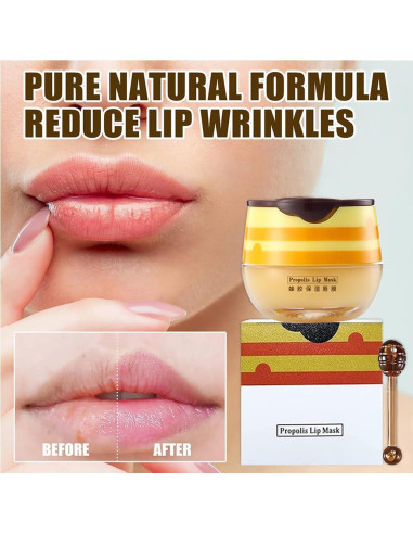 Bálsamo Labial Charm Kiss Miel y Fresa 4PCS Hidratante