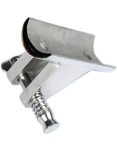 Hinge de Bimini Acero Inoxidable 316 Par 90 con Base Cóncava Hinge de Bimini Acero Inoxidable 316 Par 90 con Base Cóncava