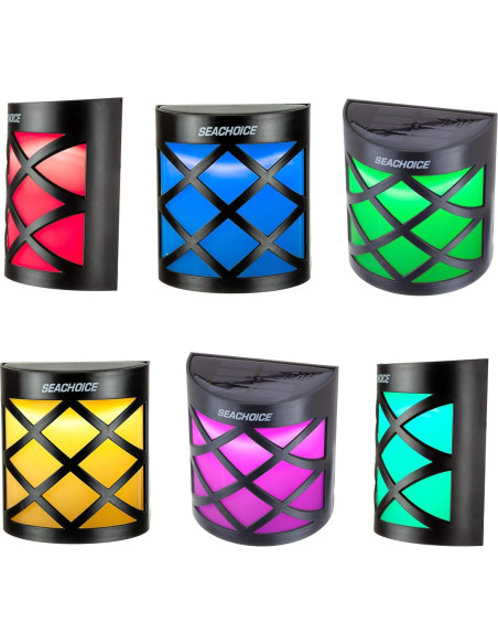 Luz de Muelle Solar LED Seachoice 10.16x11.11cm Multicolor Luz de Muelle Solar LED Seachoice 10.16x11.11cm Multicolor