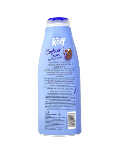 Gel de Ducha Cremoso Keff 2x453g - Caramelo Salado y Galletas