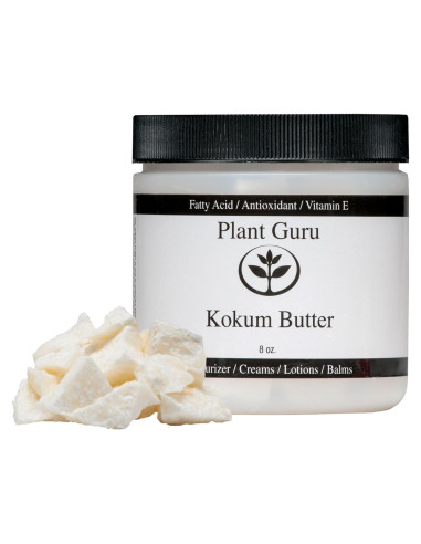 Manteca de Kokum 227 g Plant Guru - 100% Pura Natural para Piel y Cabello
