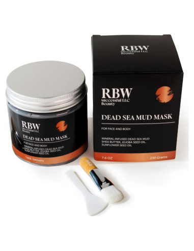 Máscara de barro del Mar Muerto RBW - Cuidado facial natural