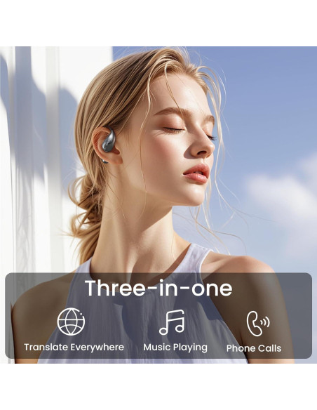 Auriculares Bluetooth MINISO X33 Traductor AI 135 Idiomas Auriculares Bluetooth MINISO X33 Traductor AI 135 Idiomas