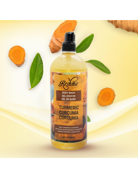Jabón Corporal Reshma Beauty de Cúrcuma 946 ml Hidratante Jabón Corporal Reshma Beauty de Cúrcuma 946 ml Hidratante