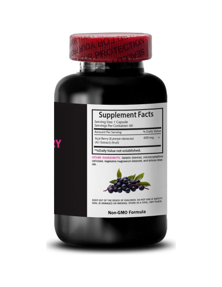 Extracto de Baya de Acai - SWAN LIFE ESSENTIALS - 2 Botellas 120 Cápsulas Extracto de Baya de Acai - SWAN LIFE ESSENTIALS - 2 Botellas 120 Cápsulas