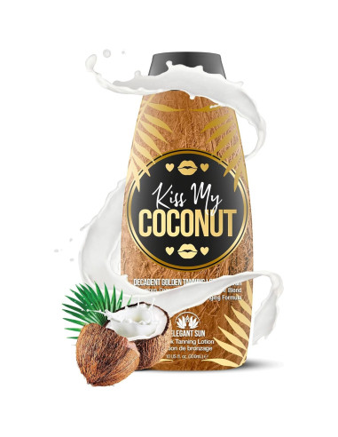 Loción Bronceadora Unisex Elegant Sun 286g Coco Hidratante