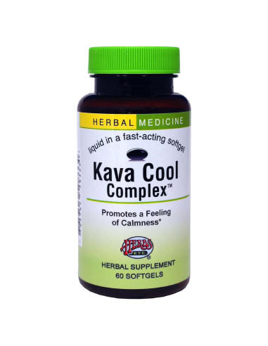 Suplemento Herbal Kava Calm Complex Herbs Etc. 60 Gelatinas