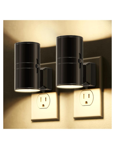 Luz Nocturna LED Regulable L LOHAS 2 Unidades 3000K Luz Nocturna LED Regulable L LOHAS 2 Unidades 3000K